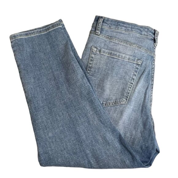Ella Moss Womens Light Wash High Waist‎ Straight Leg Jeans 12/31 - Picture 1 of 9